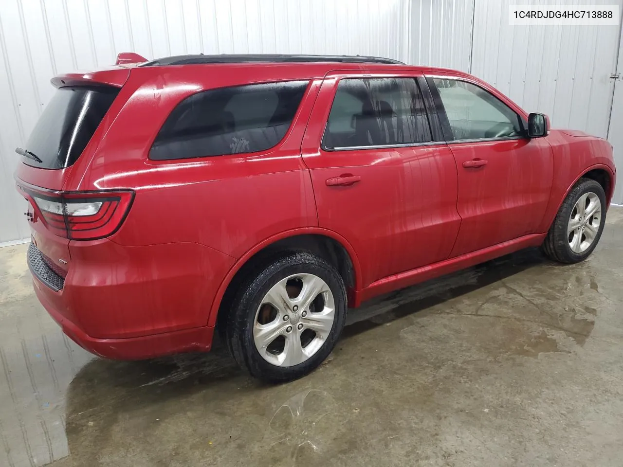 2017 Dodge Durango Gt VIN: 1C4RDJDG4HC713888 Lot: 78410684