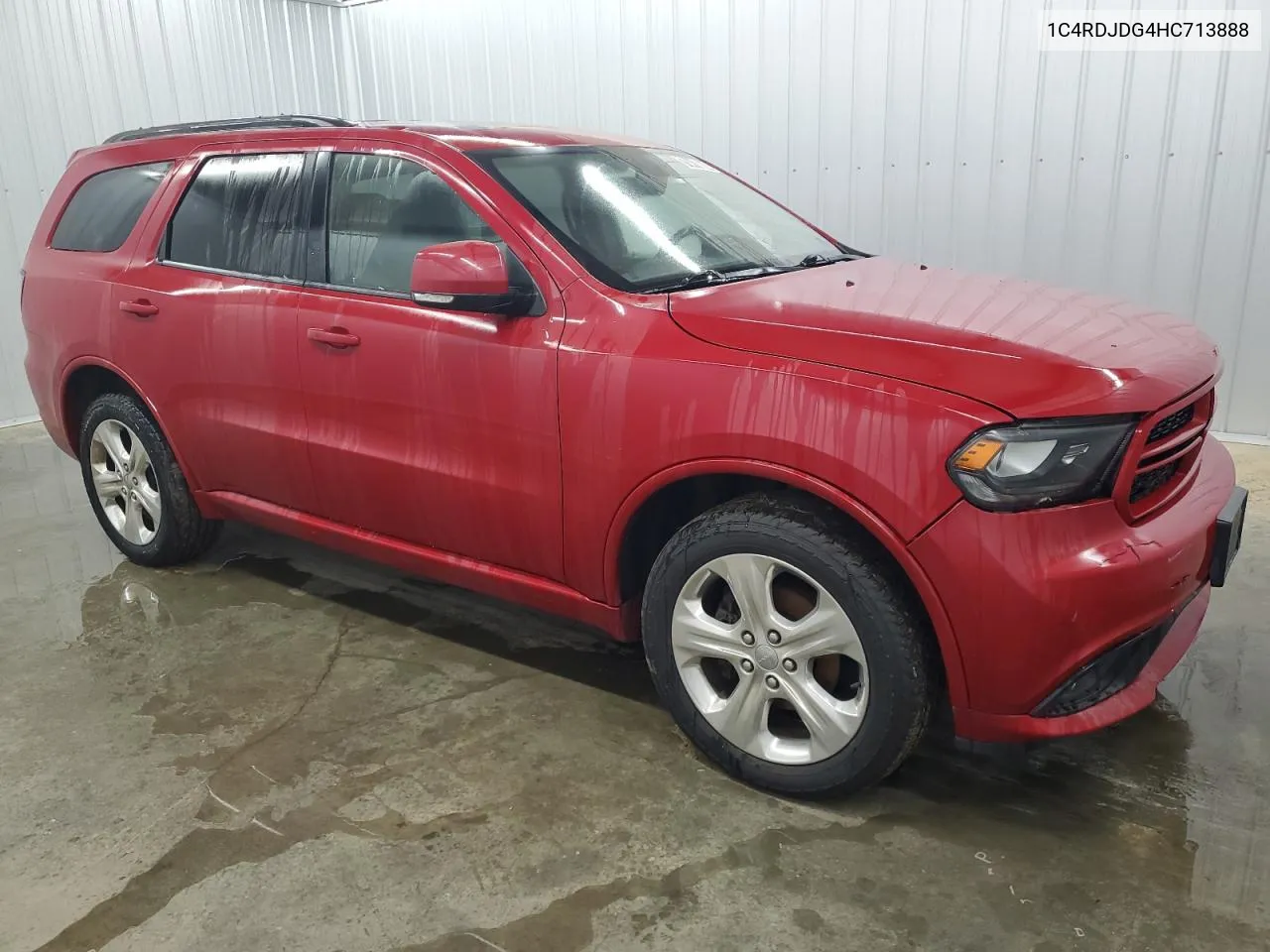 2017 Dodge Durango Gt VIN: 1C4RDJDG4HC713888 Lot: 78410684