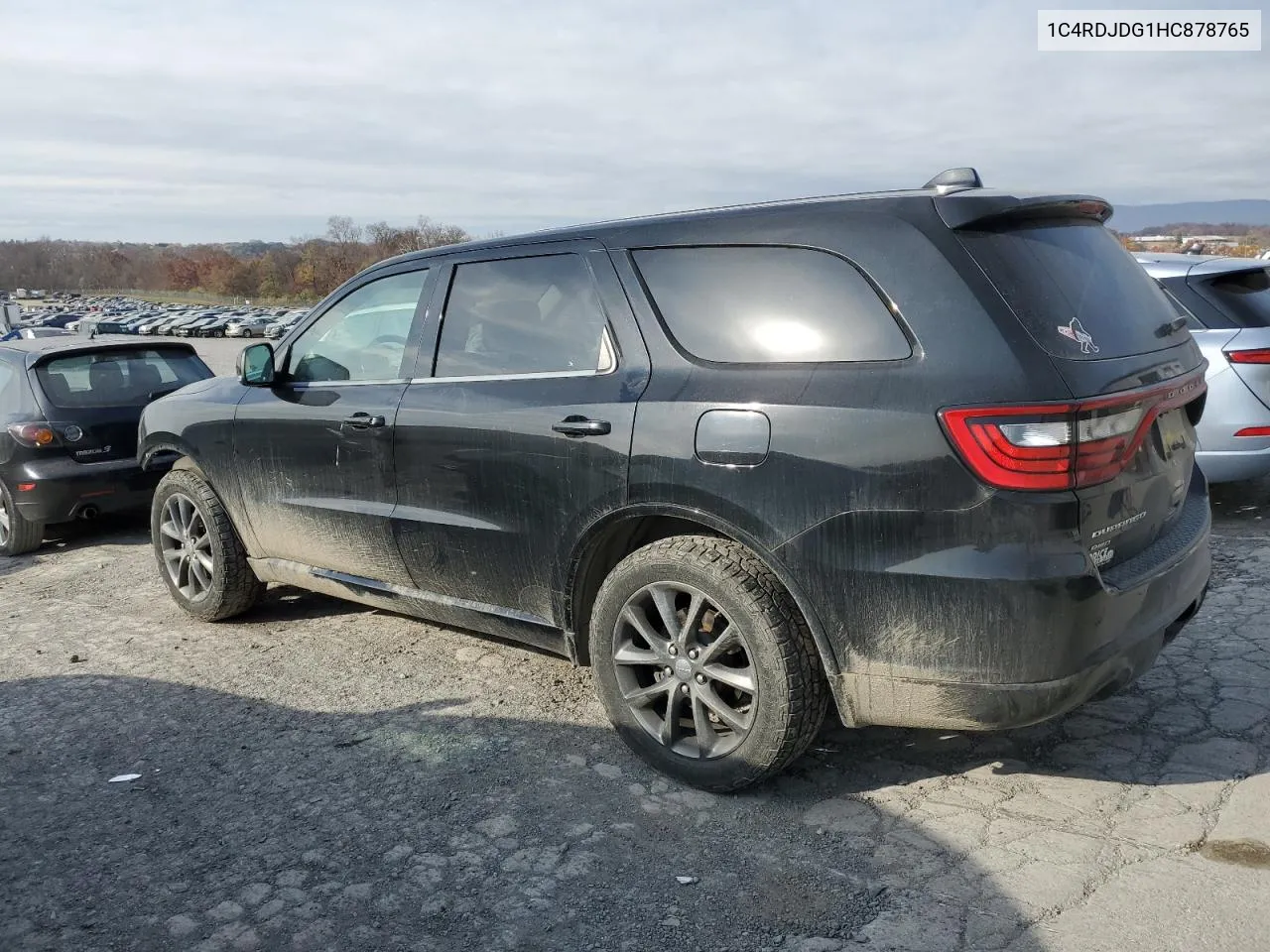 2017 Dodge Durango Gt VIN: 1C4RDJDG1HC878765 Lot: 78722024