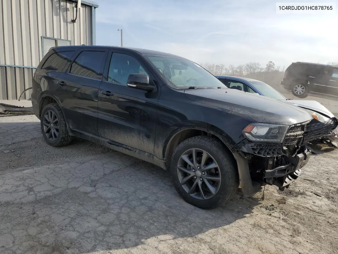 2017 Dodge Durango Gt VIN: 1C4RDJDG1HC878765 Lot: 78722024