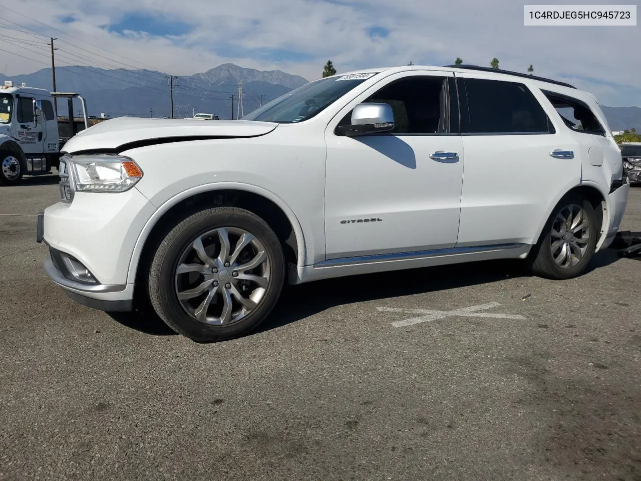 2017 Dodge Durango Citadel VIN: 1C4RDJEG5HC945723 Lot: 78901544