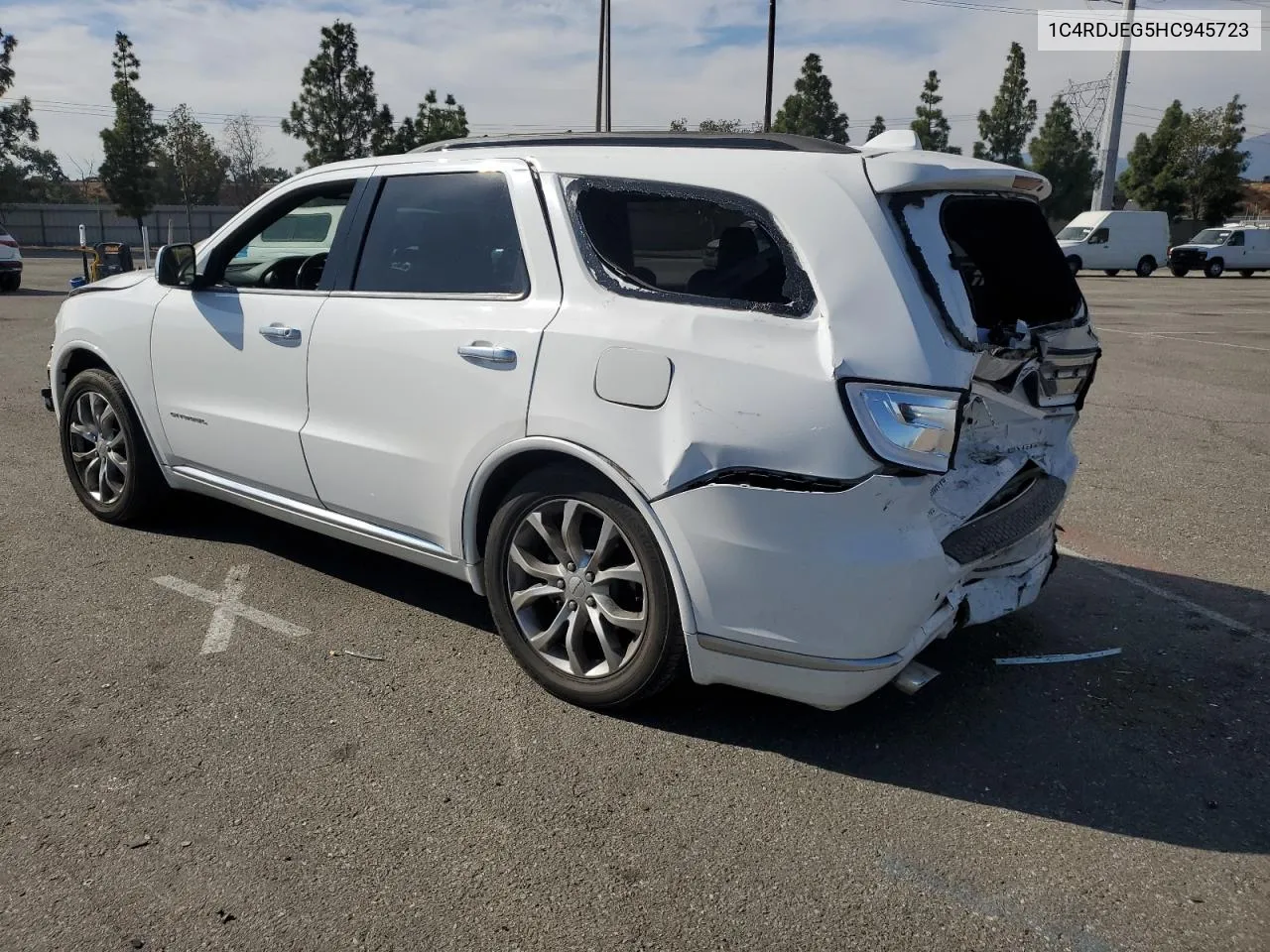 2017 Dodge Durango Citadel VIN: 1C4RDJEG5HC945723 Lot: 78901544