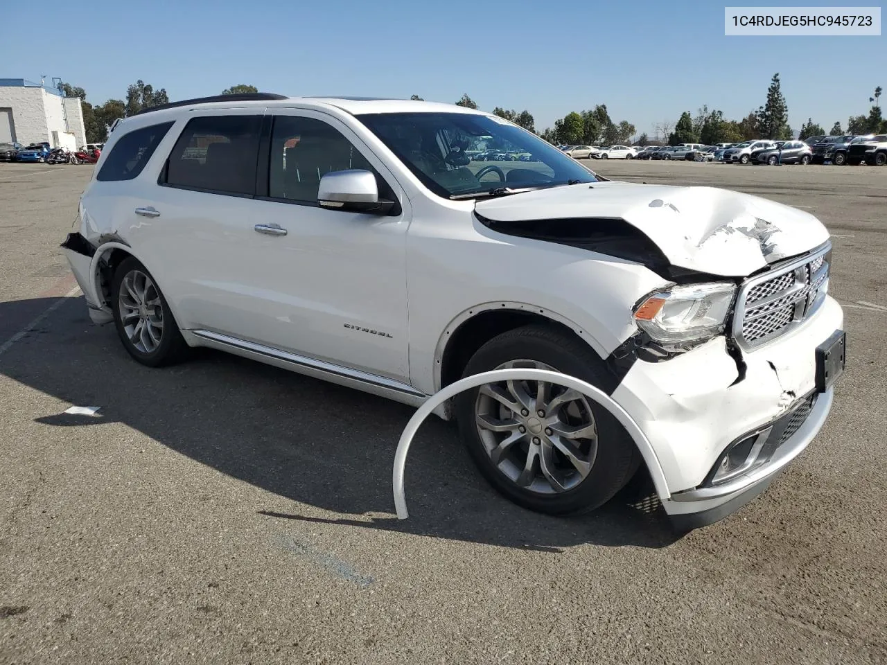 2017 Dodge Durango Citadel VIN: 1C4RDJEG5HC945723 Lot: 78901544