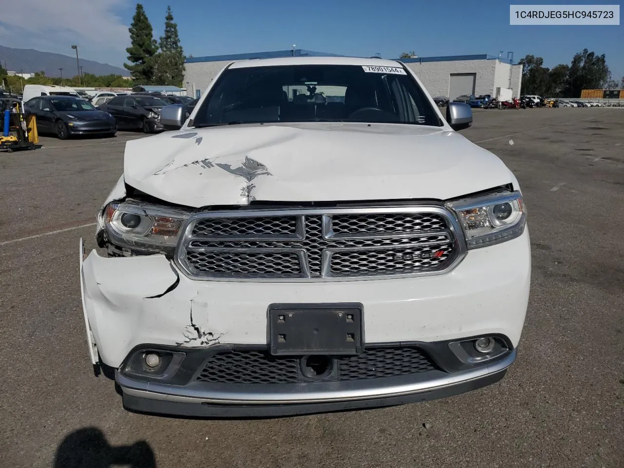 2017 Dodge Durango Citadel VIN: 1C4RDJEG5HC945723 Lot: 78901544