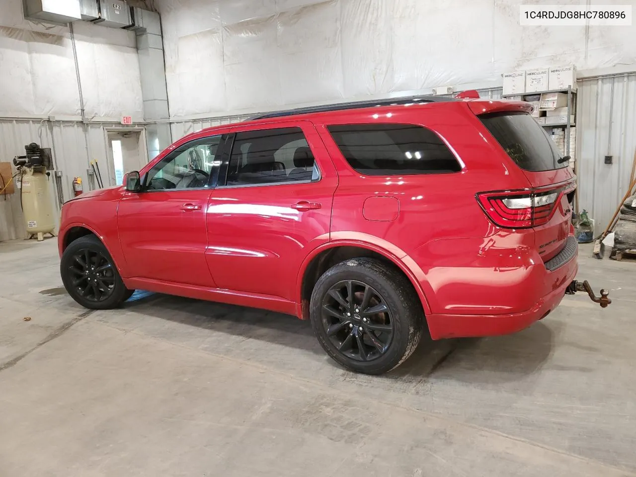 2017 Dodge Durango Gt VIN: 1C4RDJDG8HC780896 Lot: 78959444