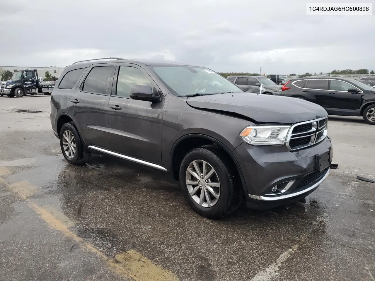 2017 Dodge Durango Sxt VIN: 1C4RDJAG6HC600898 Lot: 79201404