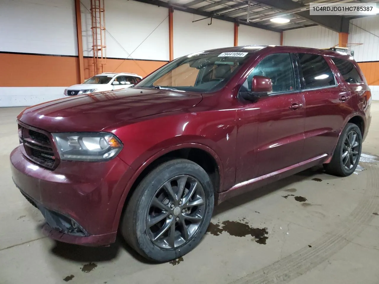 2017 Dodge Durango Gt VIN: 1C4RDJDG1HC785387 Lot: 79441094