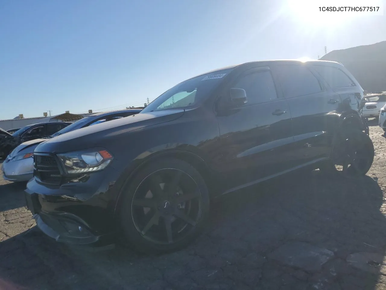 2017 Dodge Durango R/T VIN: 1C4SDJCT7HC677517 Lot: 79909484