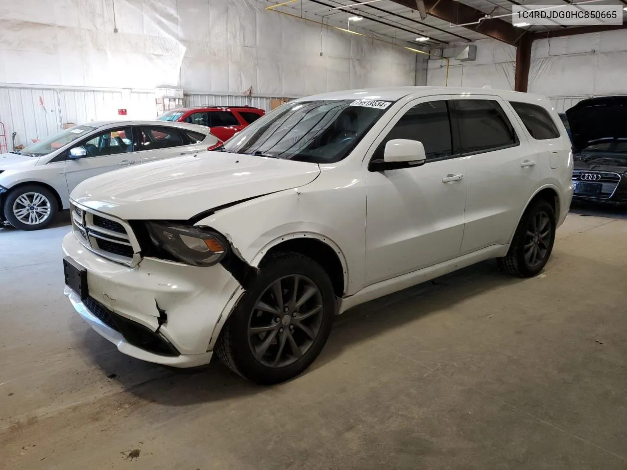 2017 Dodge Durango Gt VIN: 1C4RDJDG0HC850665 Lot: 79919534