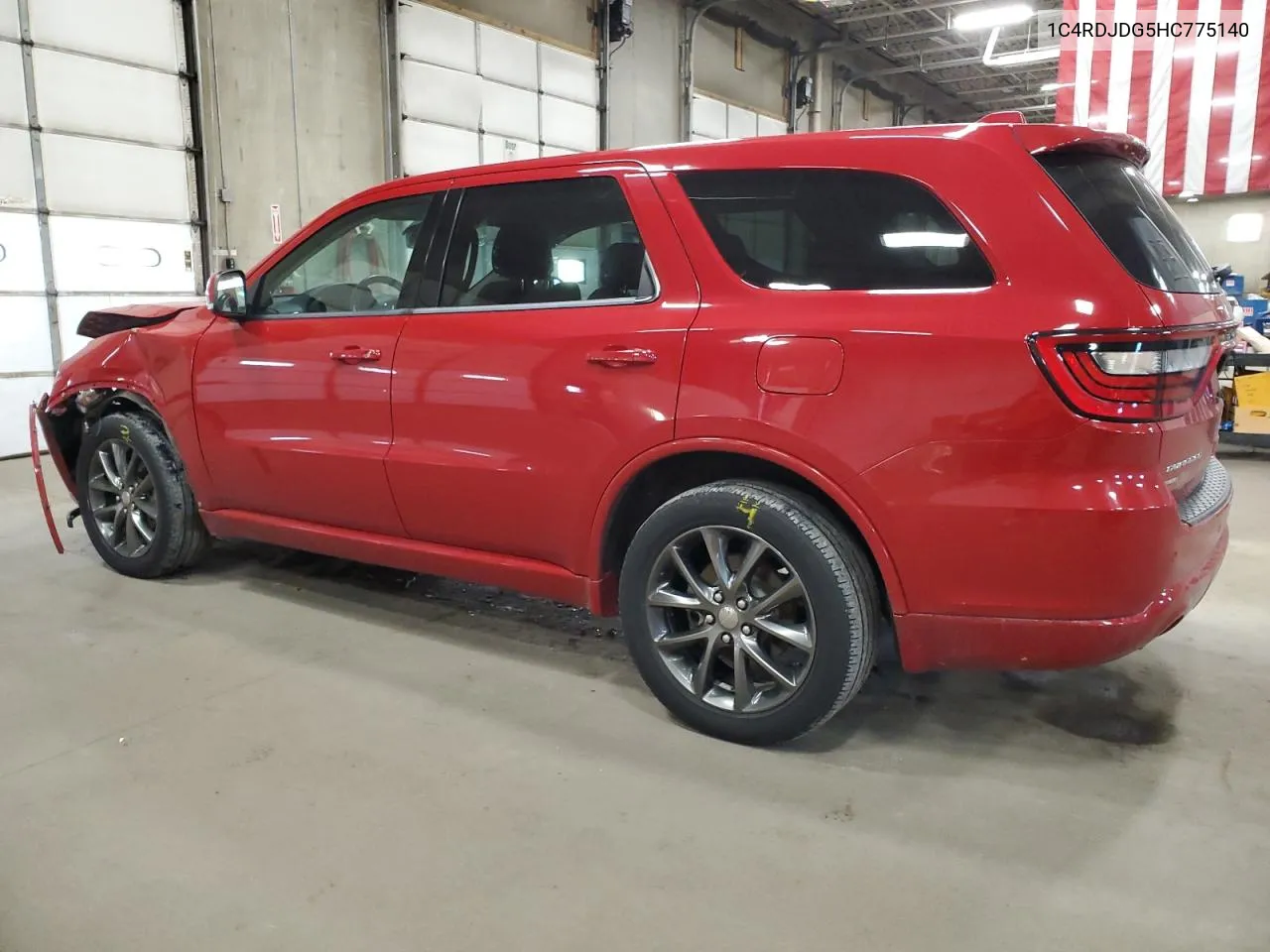 2017 Dodge Durango Gt VIN: 1C4RDJDG5HC775140 Lot: 80312664