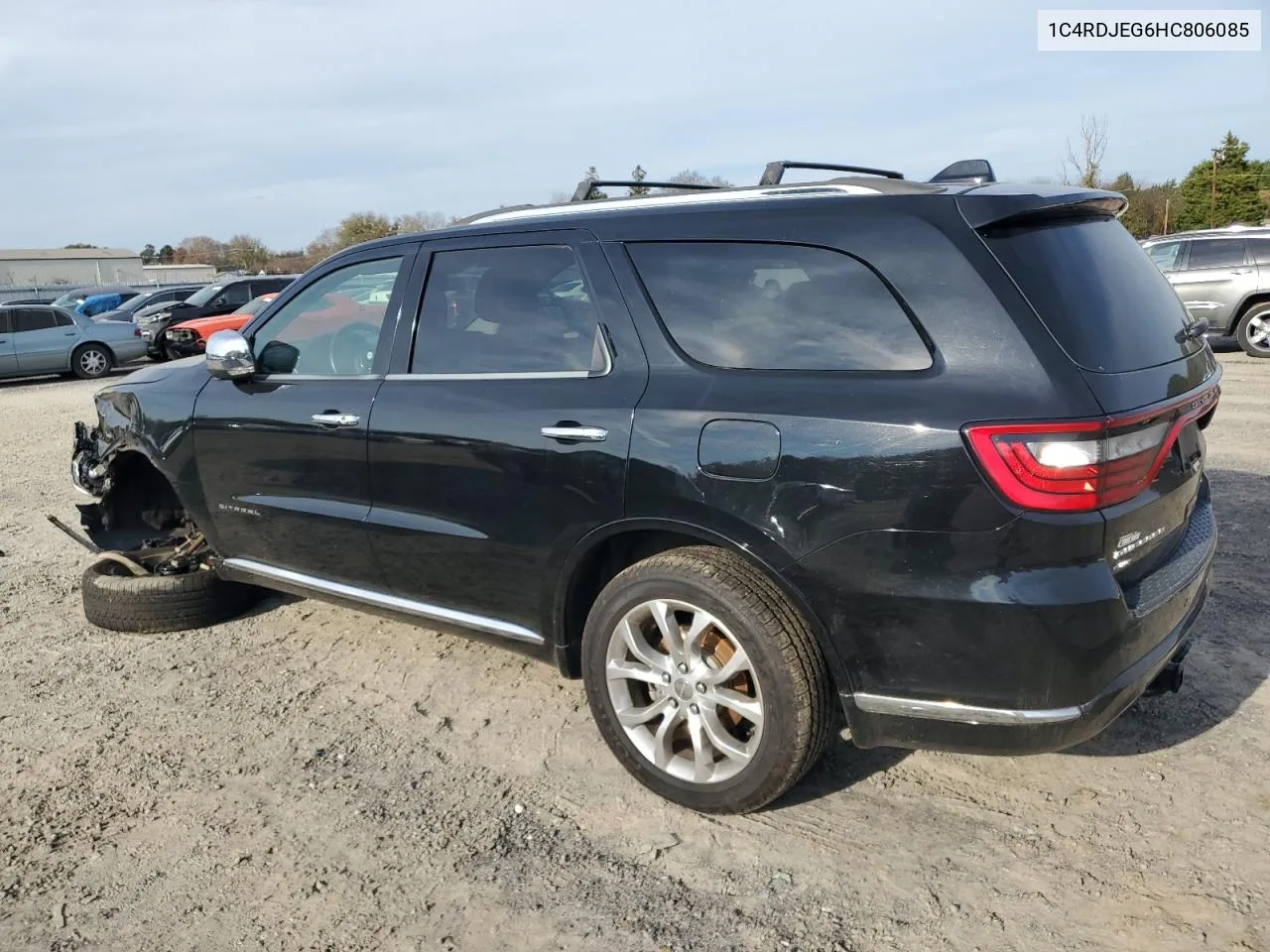 2017 Dodge Durango Citadel VIN: 1C4RDJEG6HC806085 Lot: 80802994