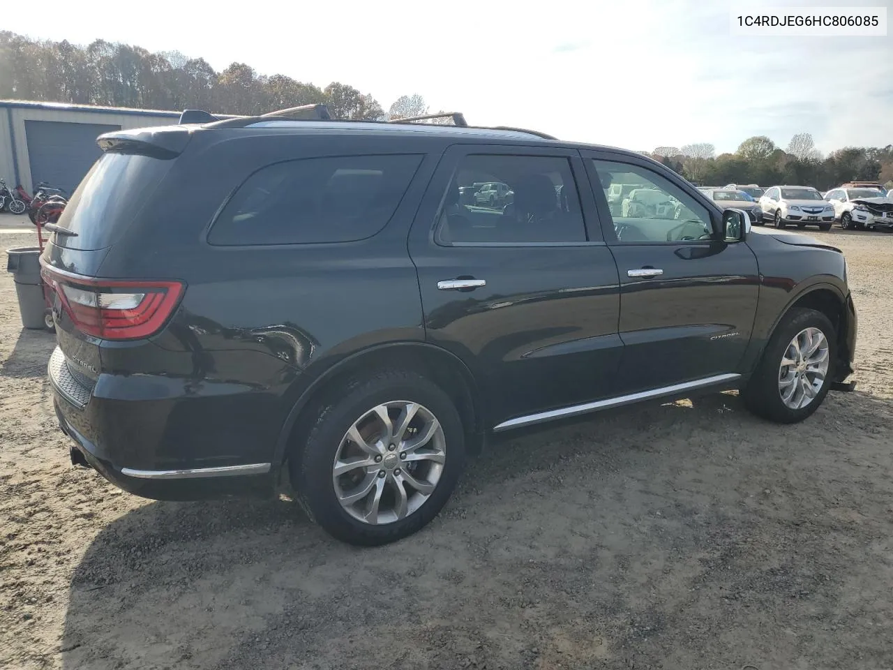 2017 Dodge Durango Citadel VIN: 1C4RDJEG6HC806085 Lot: 80802994