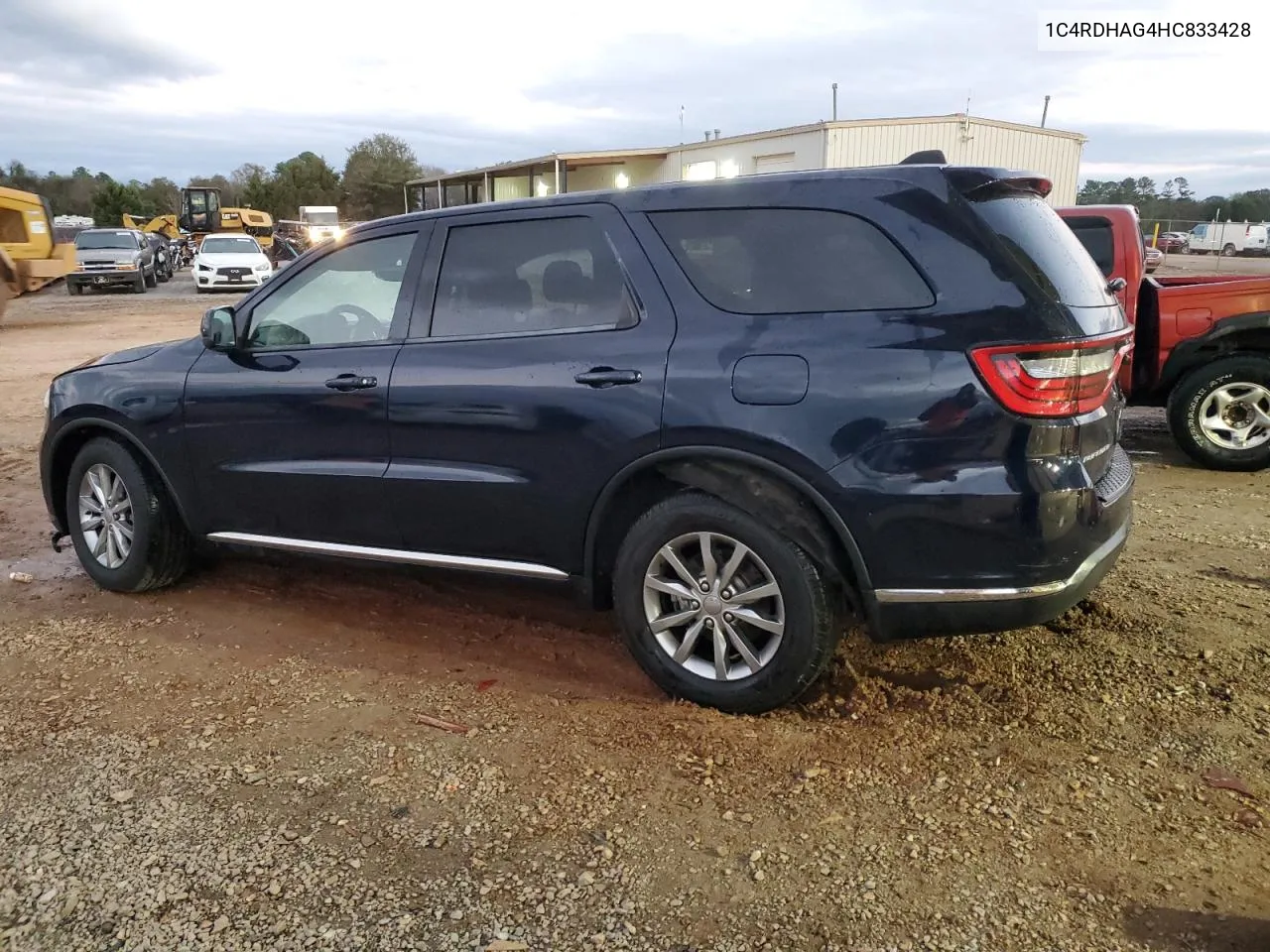 2017 Dodge Durango Sxt VIN: 1C4RDHAG4HC833428 Lot: 80858574