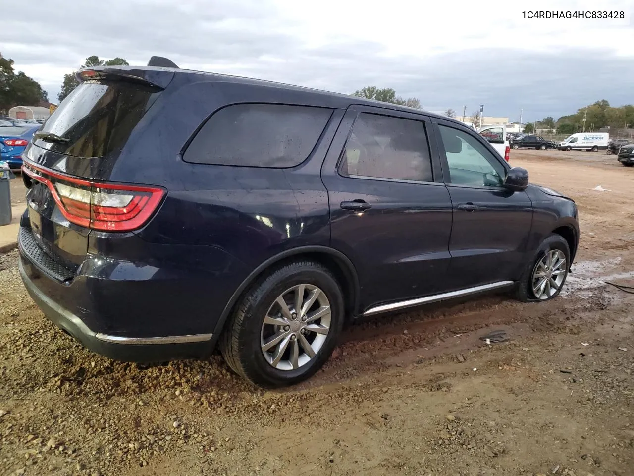 2017 Dodge Durango Sxt VIN: 1C4RDHAG4HC833428 Lot: 80858574