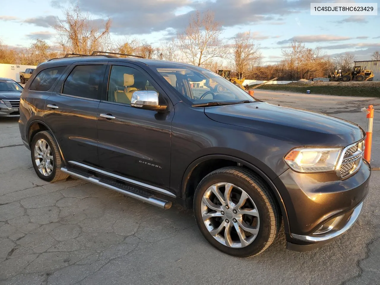 2017 Dodge Durango Citadel VIN: 1C4SDJET8HC623429 Lot: 81986444