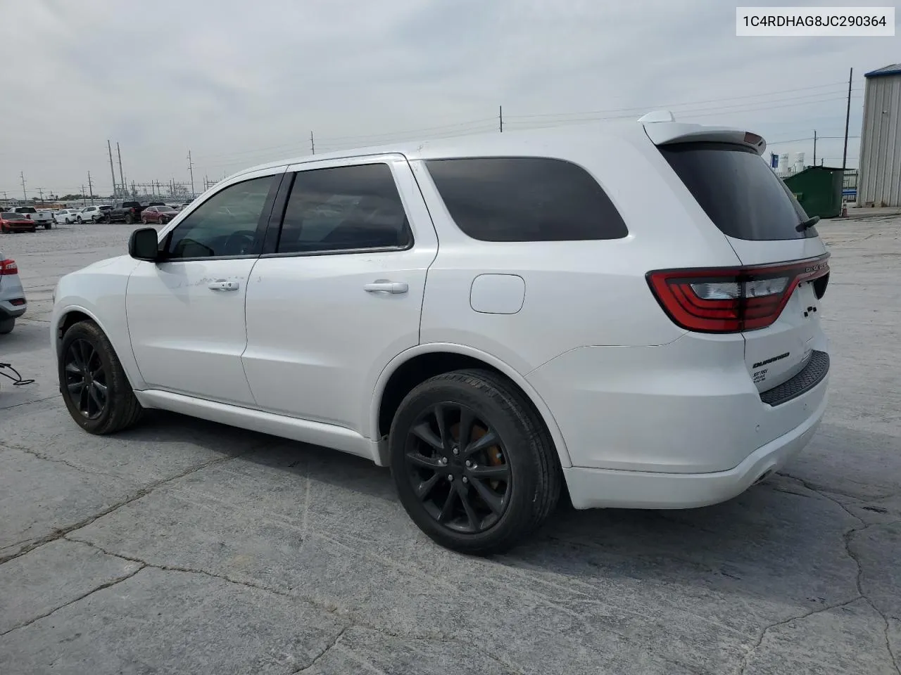 2018 Dodge Durango Sxt VIN: 1C4RDHAG8JC290364 Lot: 49967774