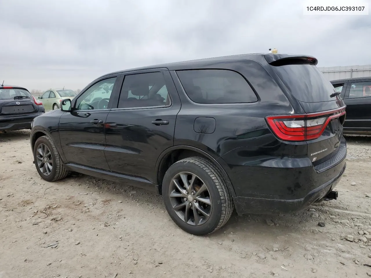 2018 Dodge Durango Gt VIN: 1C4RDJDG6JC393107 Lot: 50696344