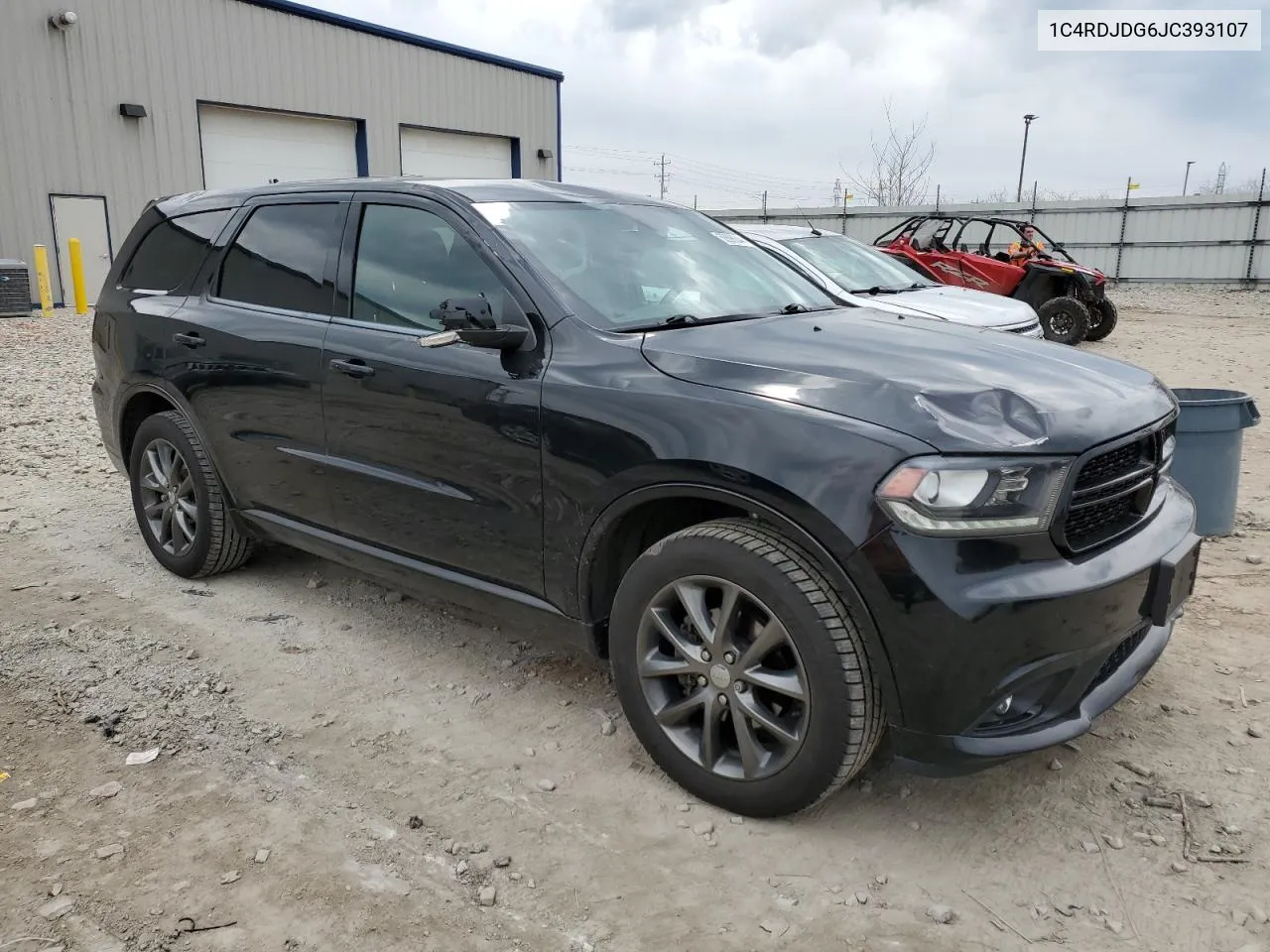 2018 Dodge Durango Gt VIN: 1C4RDJDG6JC393107 Lot: 50696344