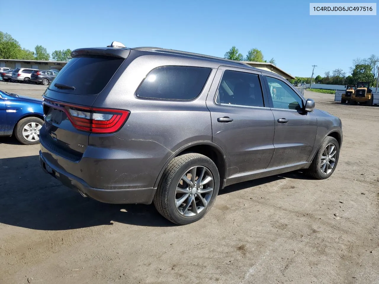 1C4RDJDG6JC497516 2018 Dodge Durango Gt