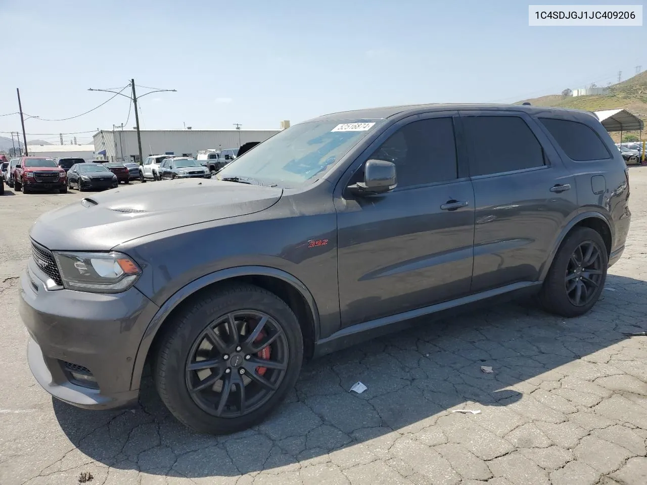 1C4SDJGJ1JC409206 2018 Dodge Durango Srt