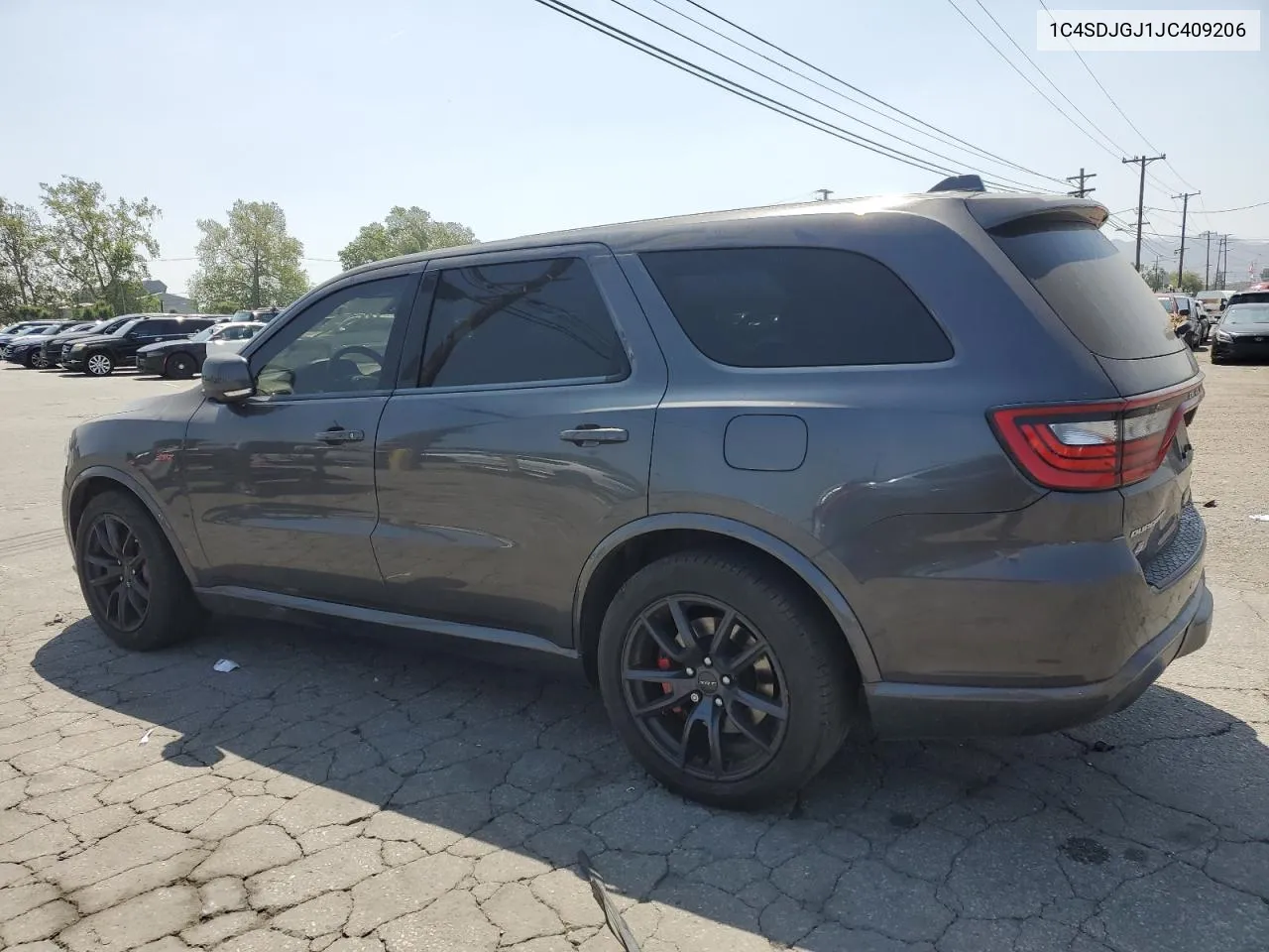 1C4SDJGJ1JC409206 2018 Dodge Durango Srt