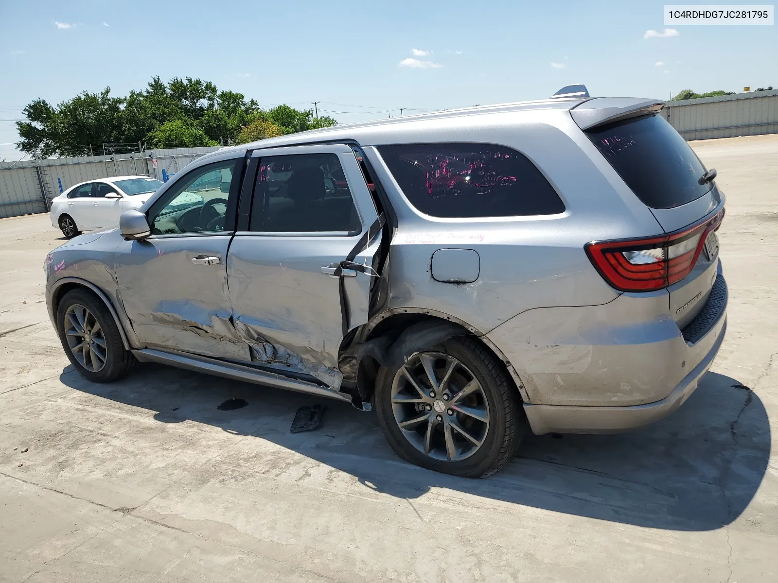 2018 Dodge Durango Gt VIN: 1C4RDHDG7JC281795 Lot: 54798864