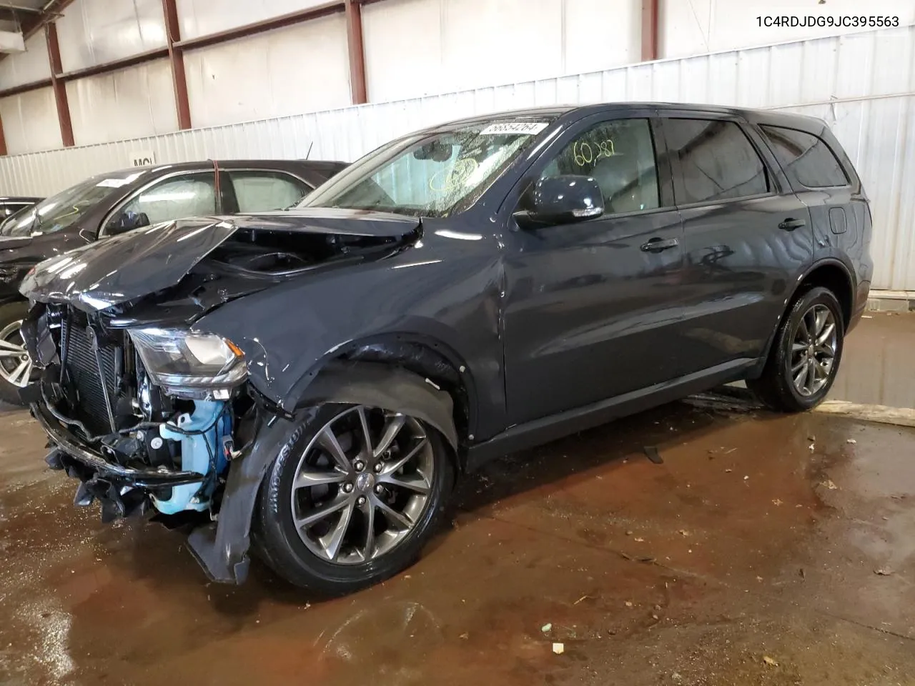 2018 Dodge Durango Gt VIN: 1C4RDJDG9JC395563 Lot: 56854264