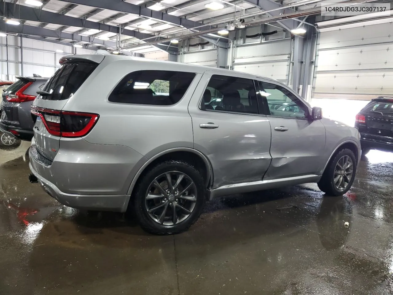 2018 Dodge Durango Gt VIN: 1C4RDJDG3JC307137 Lot: 57421204