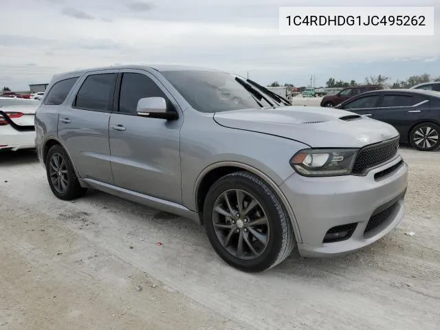 2018 Dodge Durango Gt VIN: 1C4RDHDG1JC495262 Lot: 59037874