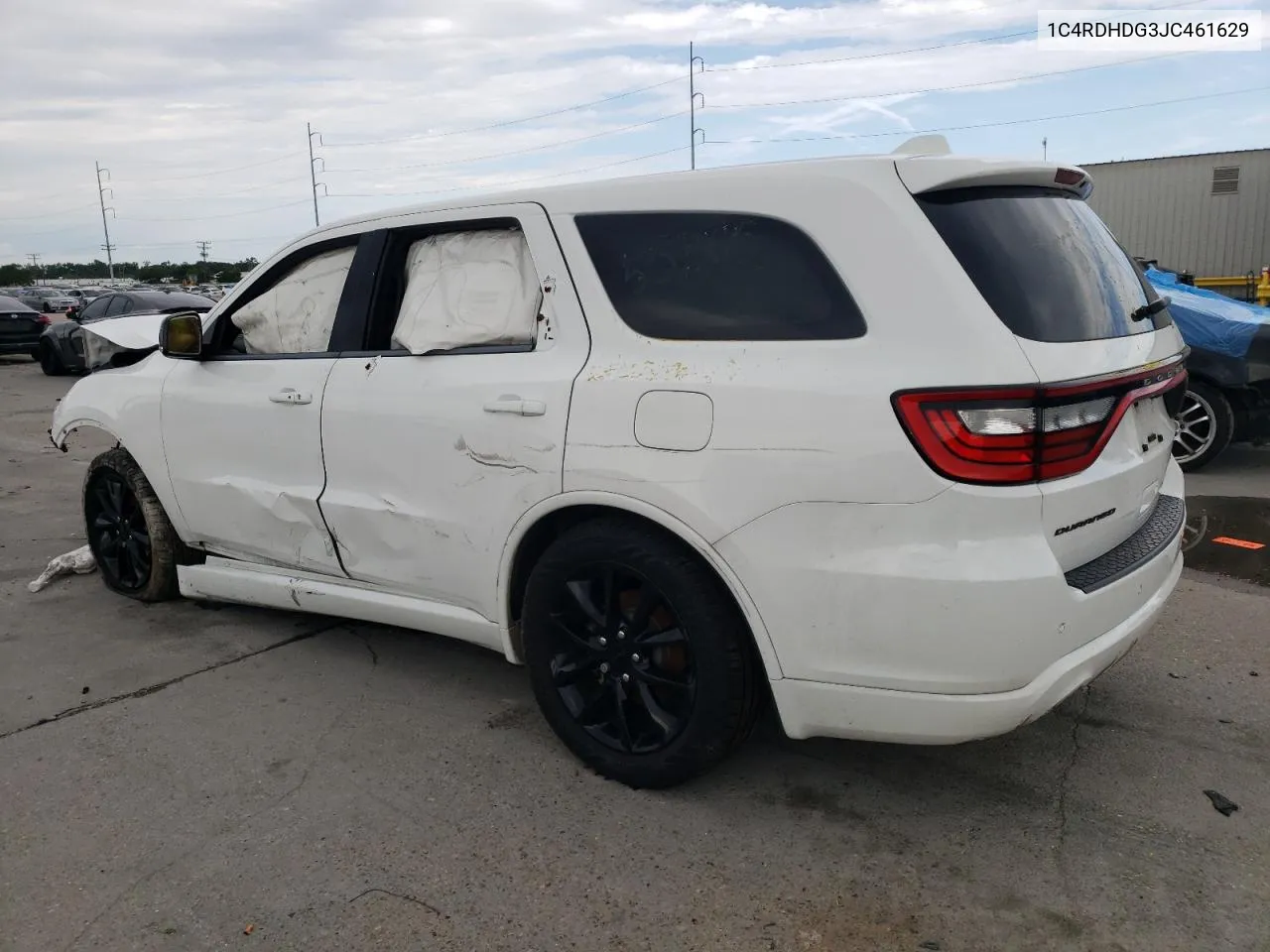 2018 Dodge Durango Gt VIN: 1C4RDHDG3JC461629 Lot: 59473634