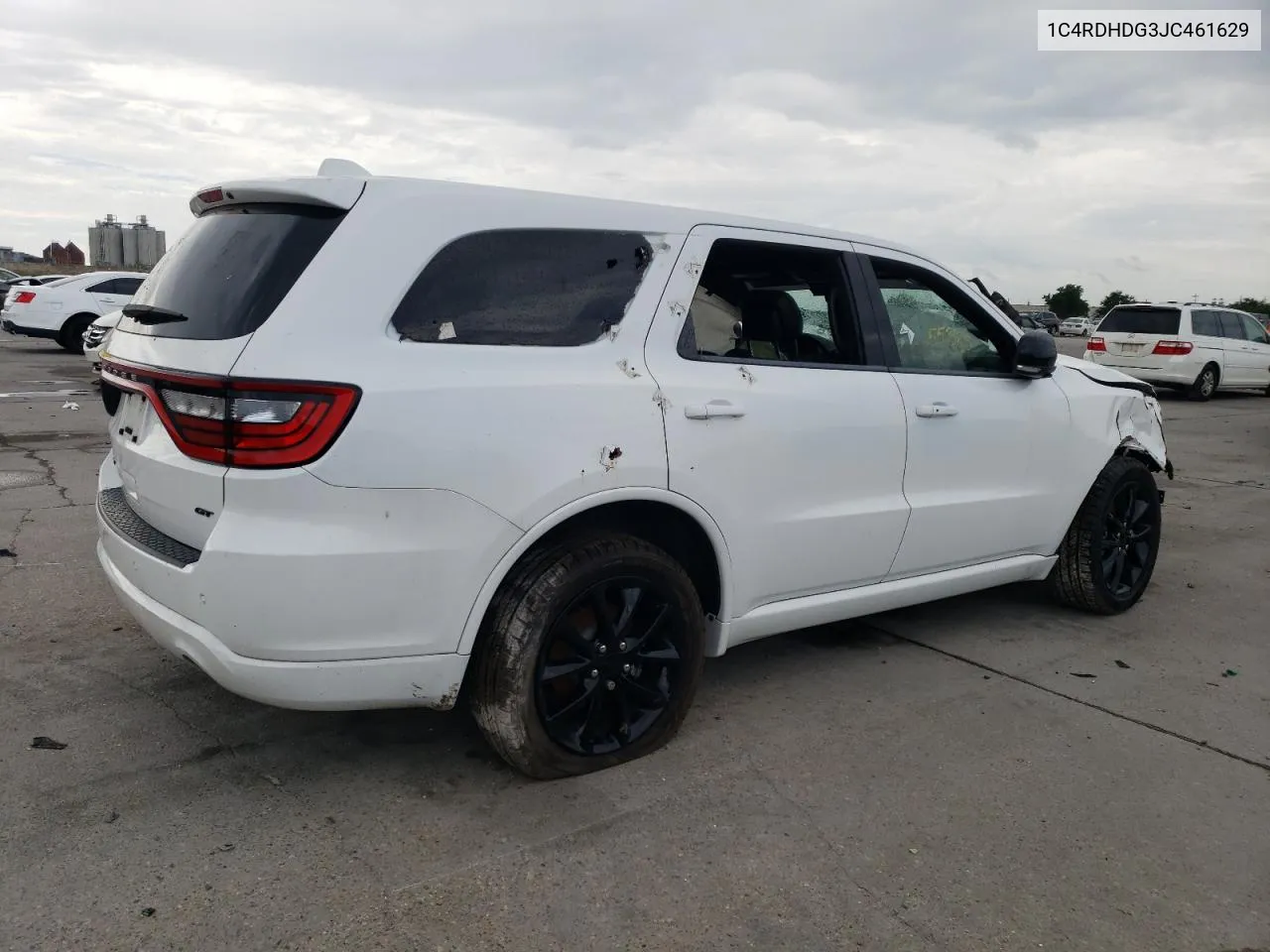 2018 Dodge Durango Gt VIN: 1C4RDHDG3JC461629 Lot: 59473634