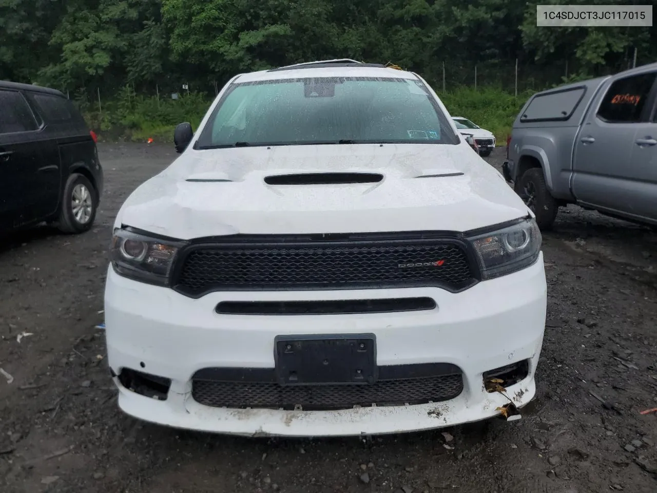 2018 Dodge Durango R/T VIN: 1C4SDJCT3JC117015 Lot: 61833034