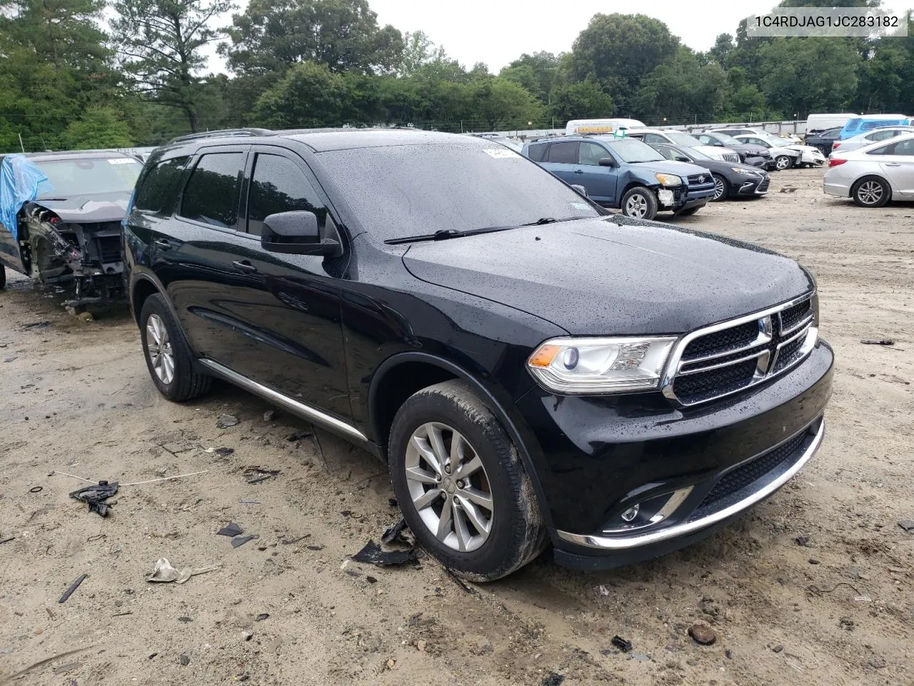 2018 Dodge Durango Sxt VIN: 1C4RDJAG1JC283182 Lot: 64465114