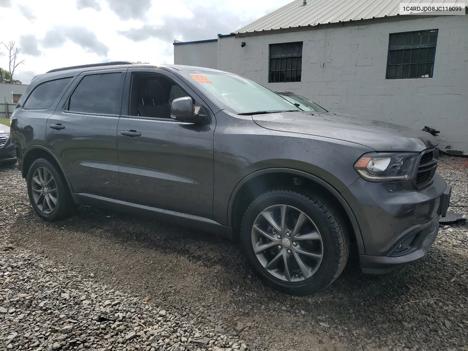 2018 Dodge Durango Gt VIN: 1C4RDJDG8JC116099 Lot: 64877054