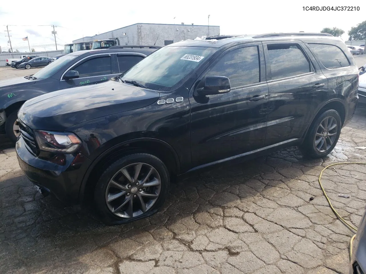 2018 Dodge Durango Gt VIN: 1C4RDJDG4JC372210 Lot: 65231934