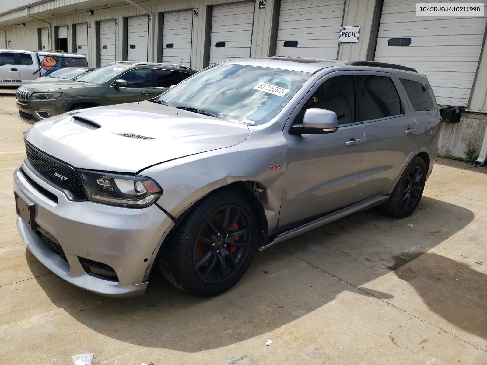 2018 Dodge Durango Srt VIN: 1C4SDJGJ4JC216998 Lot: 65755364