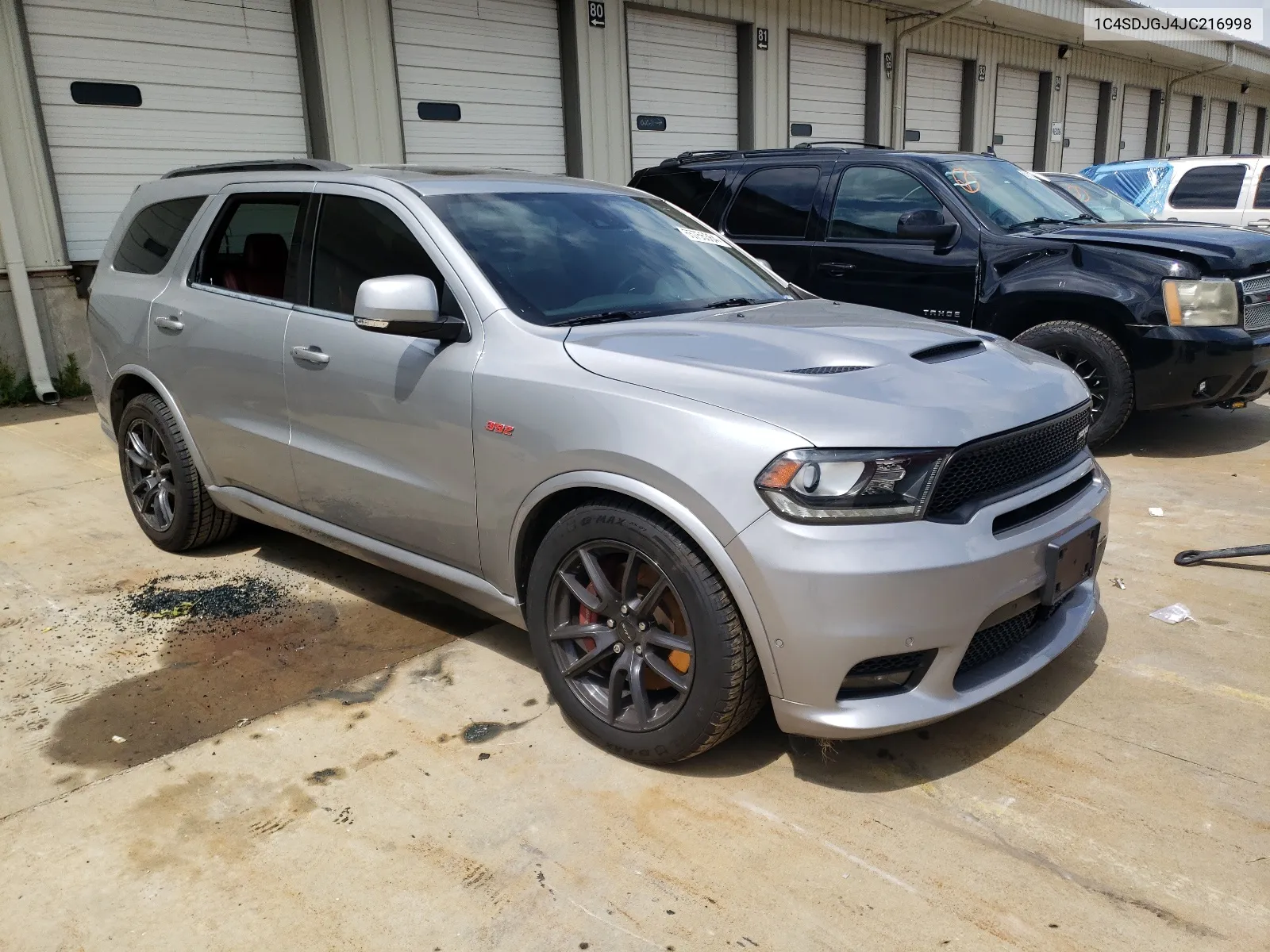 2018 Dodge Durango Srt VIN: 1C4SDJGJ4JC216998 Lot: 65755364