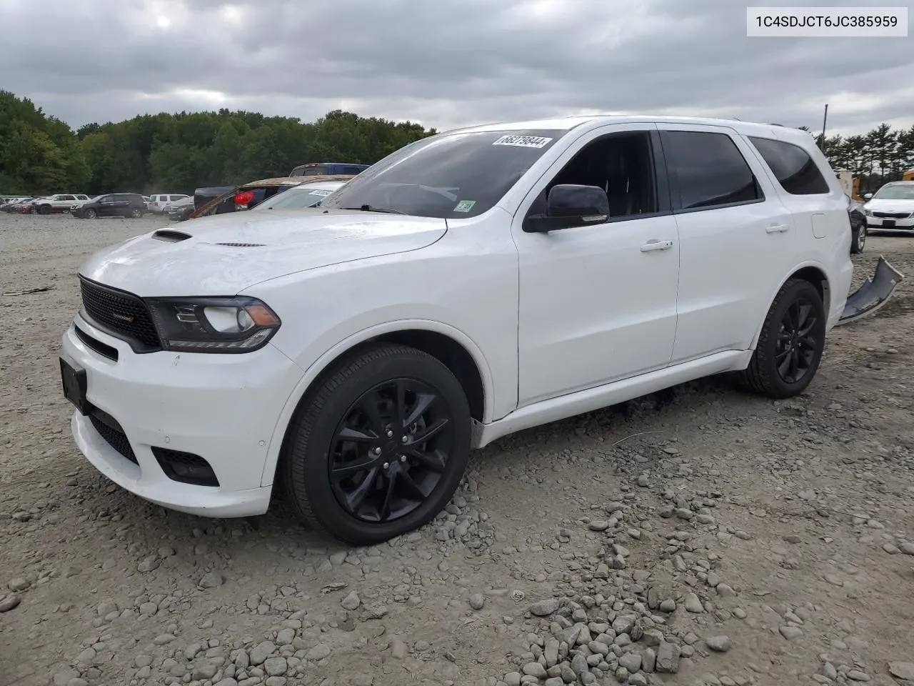 2018 Dodge Durango R/T VIN: 1C4SDJCT6JC385959 Lot: 66279844