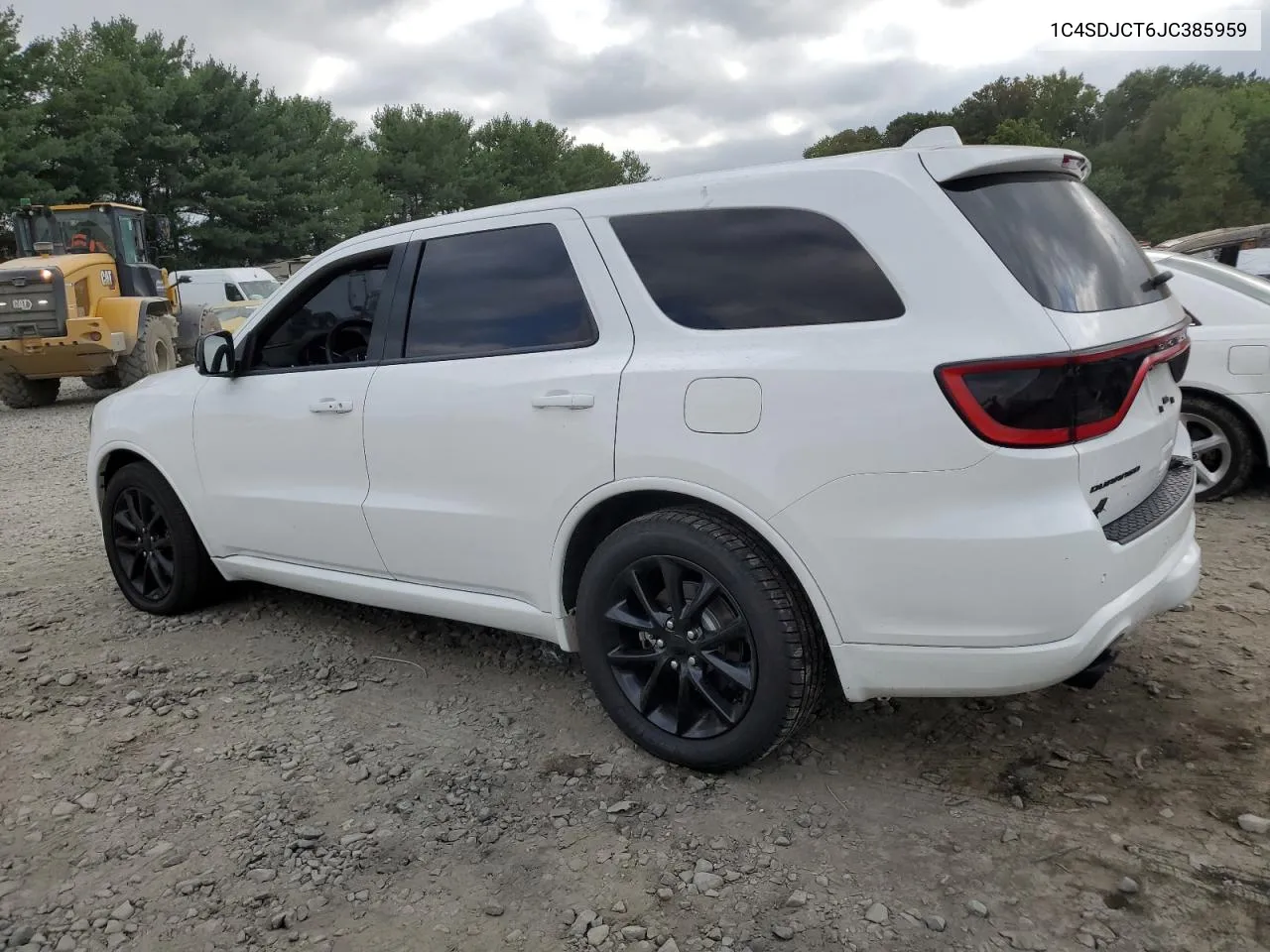 2018 Dodge Durango R/T VIN: 1C4SDJCT6JC385959 Lot: 66279844