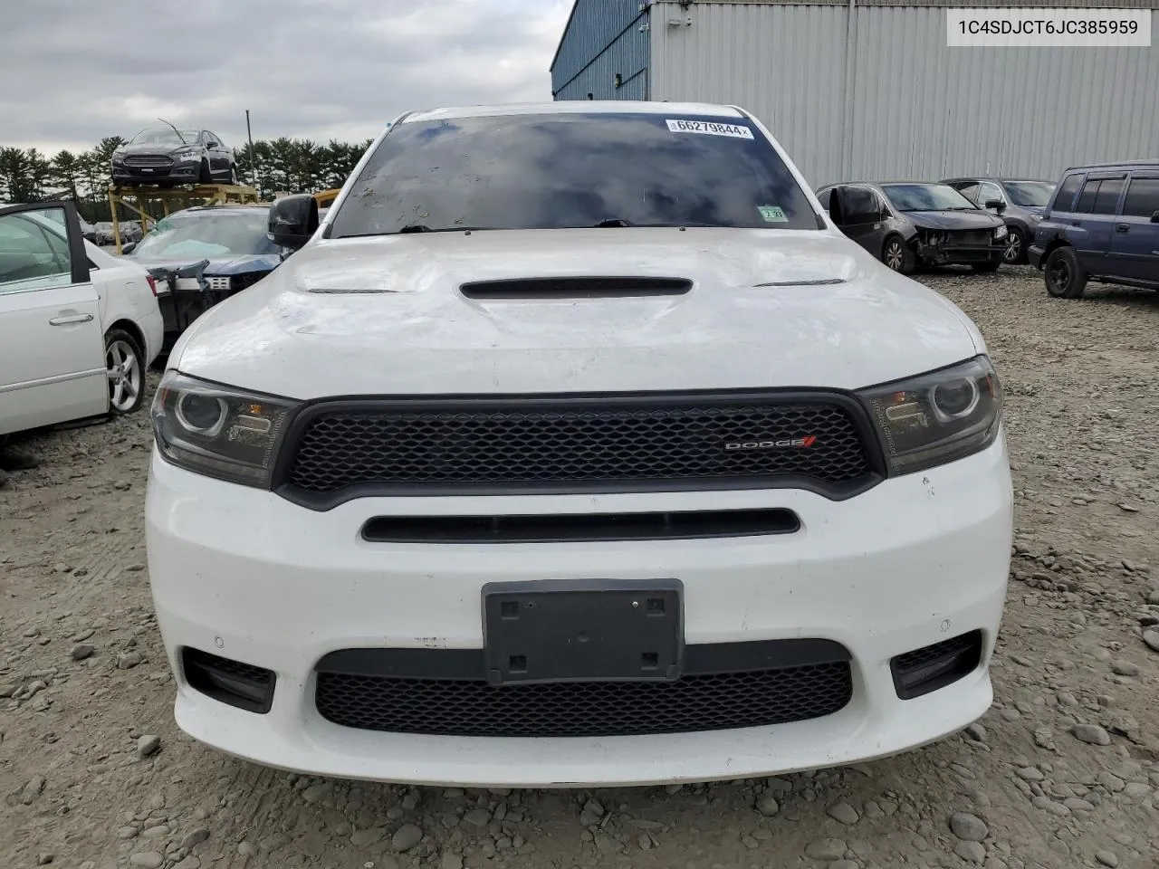 2018 Dodge Durango R/T VIN: 1C4SDJCT6JC385959 Lot: 66279844