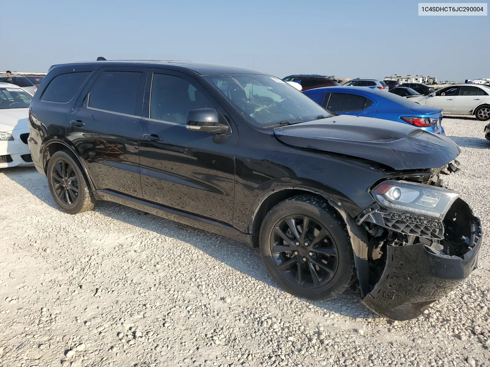 2018 Dodge Durango R/T VIN: 1C4SDHCT6JC290004 Lot: 66555254