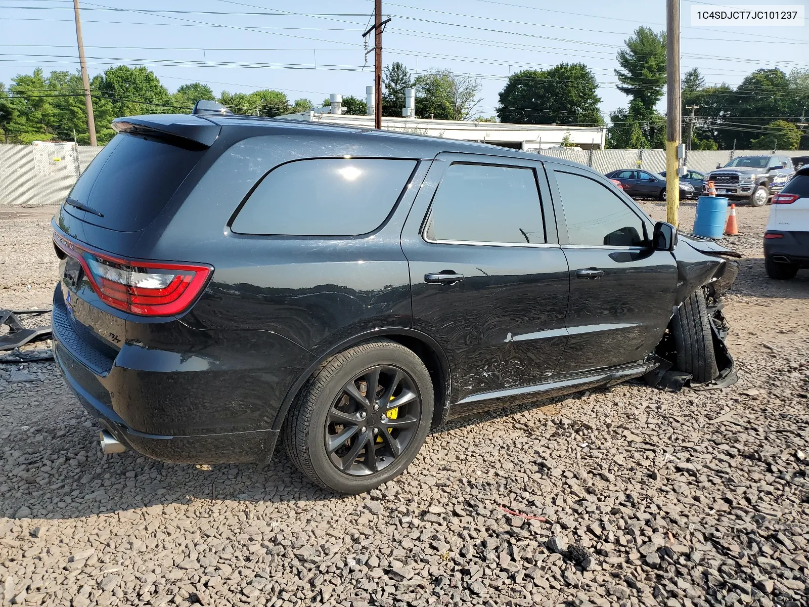 2018 Dodge Durango R/T VIN: 1C4SDJCT7JC101237 Lot: 67213474