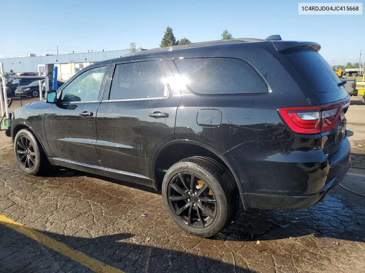 2018 Dodge Durango Gt VIN: 1C4RDJDG4JC415668 Lot: 67528684