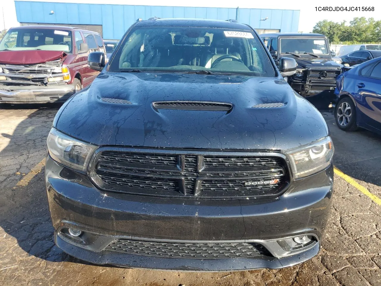 2018 Dodge Durango Gt VIN: 1C4RDJDG4JC415668 Lot: 67528684