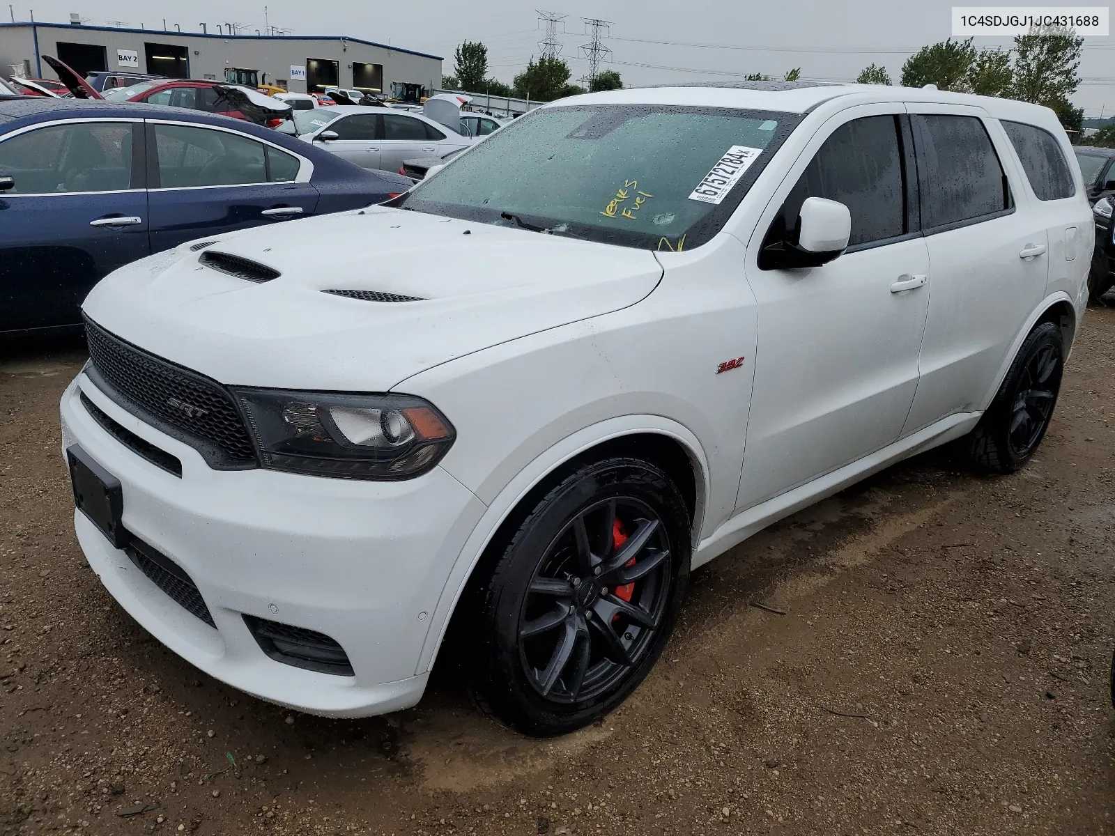 2018 Dodge Durango Srt VIN: 1C4SDJGJ1JC431688 Lot: 67572784