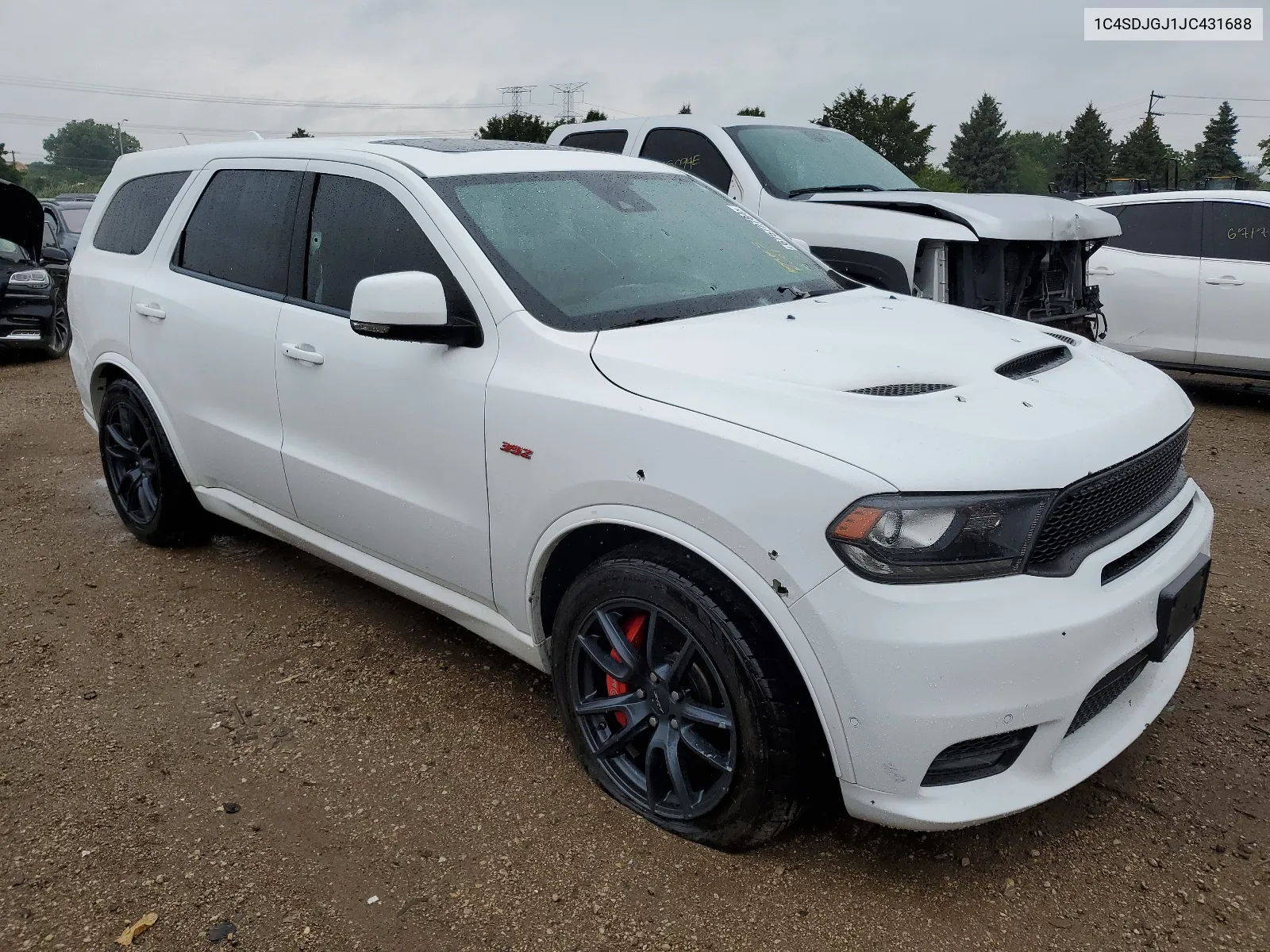 1C4SDJGJ1JC431688 2018 Dodge Durango Srt