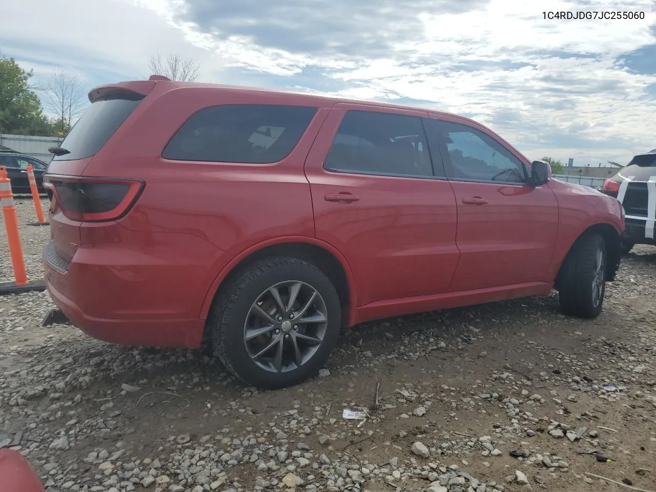 2018 Dodge Durango Gt VIN: 1C4RDJDG7JC255060 Lot: 68388714