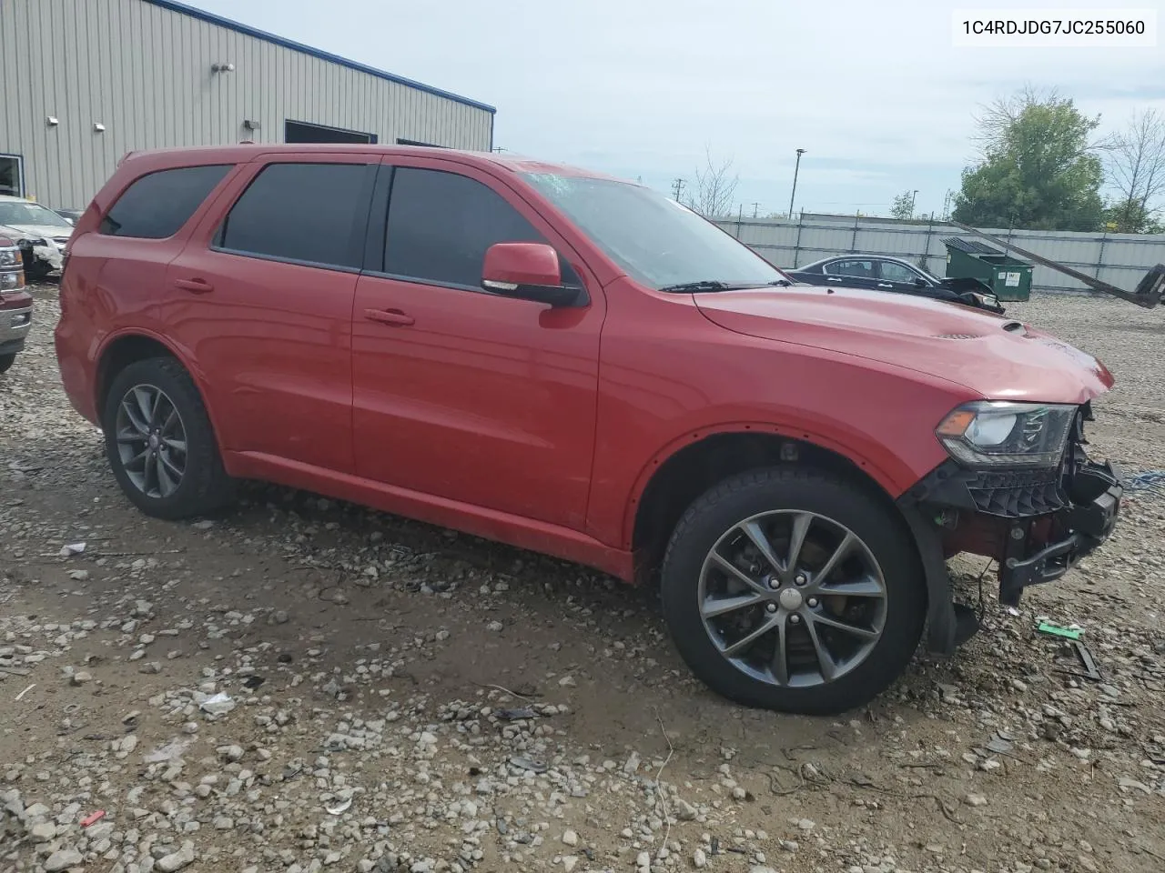 2018 Dodge Durango Gt VIN: 1C4RDJDG7JC255060 Lot: 68388714