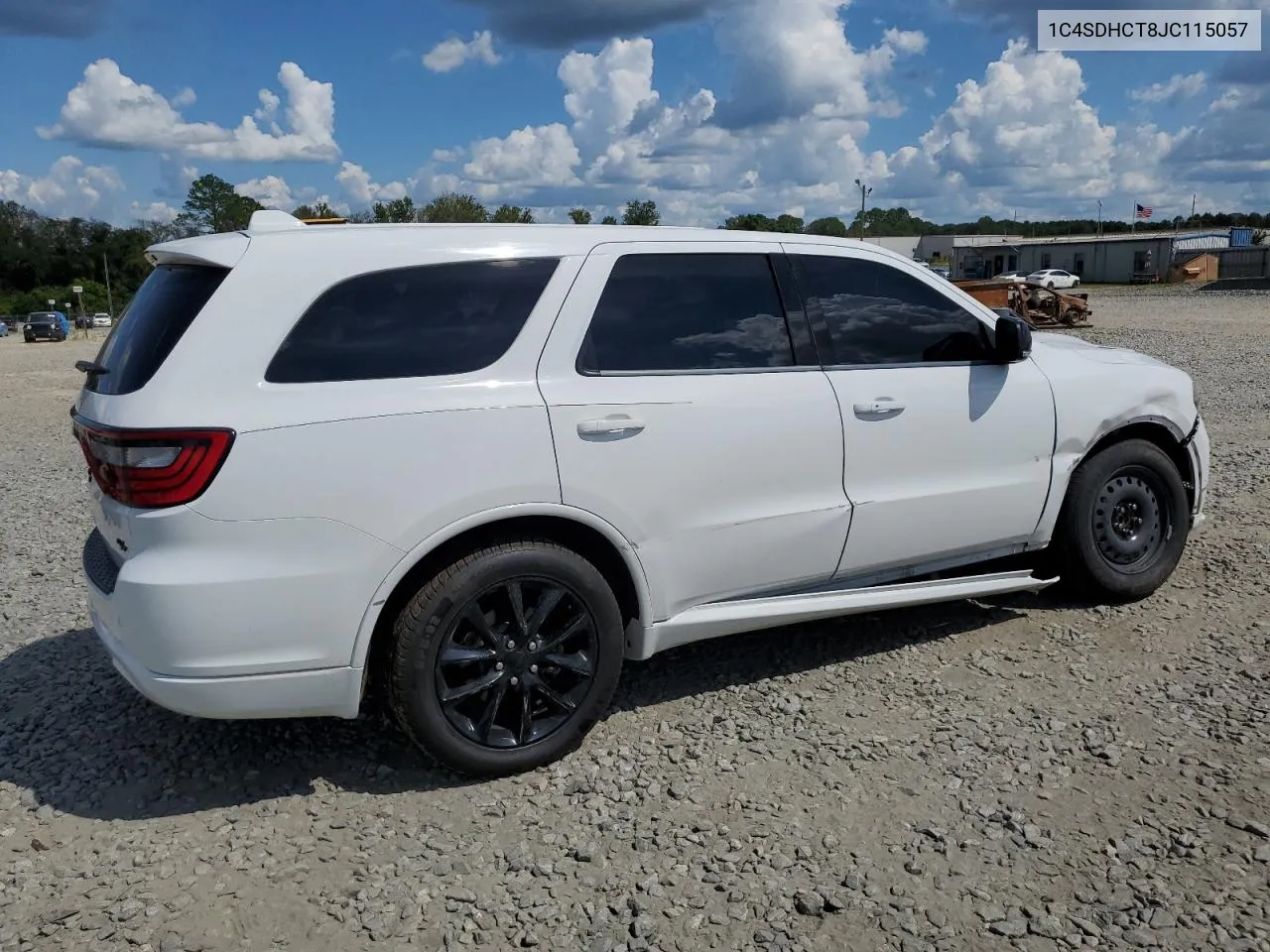 2018 Dodge Durango R/T VIN: 1C4SDHCT8JC115057 Lot: 68495584