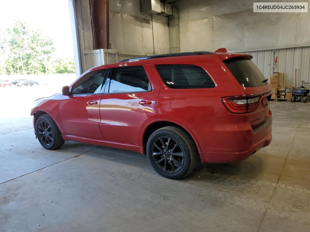 2018 Dodge Durango Gt VIN: 1C4RDJDG4JC265934 Lot: 68548604